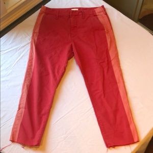 MOTHER Shaker Prep Fray Pants - Size 29